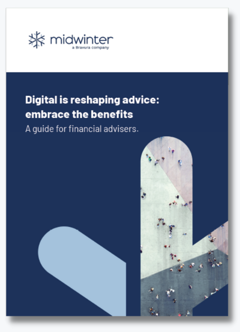 Whitepaper cover: Digital is reshaping advice embrace the benefits